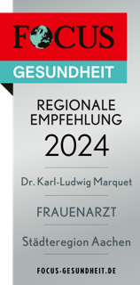 2024 Dr. Karl-Ludwig Marquet Frauenarzt Städteregion Aachen focus-gesundheit.de